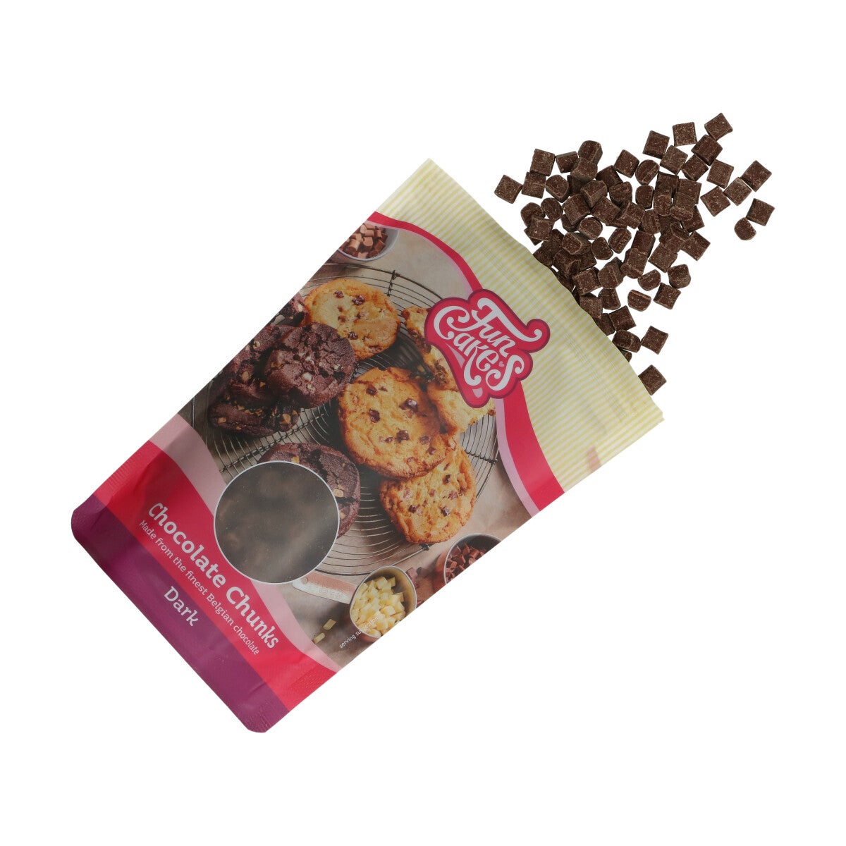 FunCakes Morceaux de chocolat noir 350 g