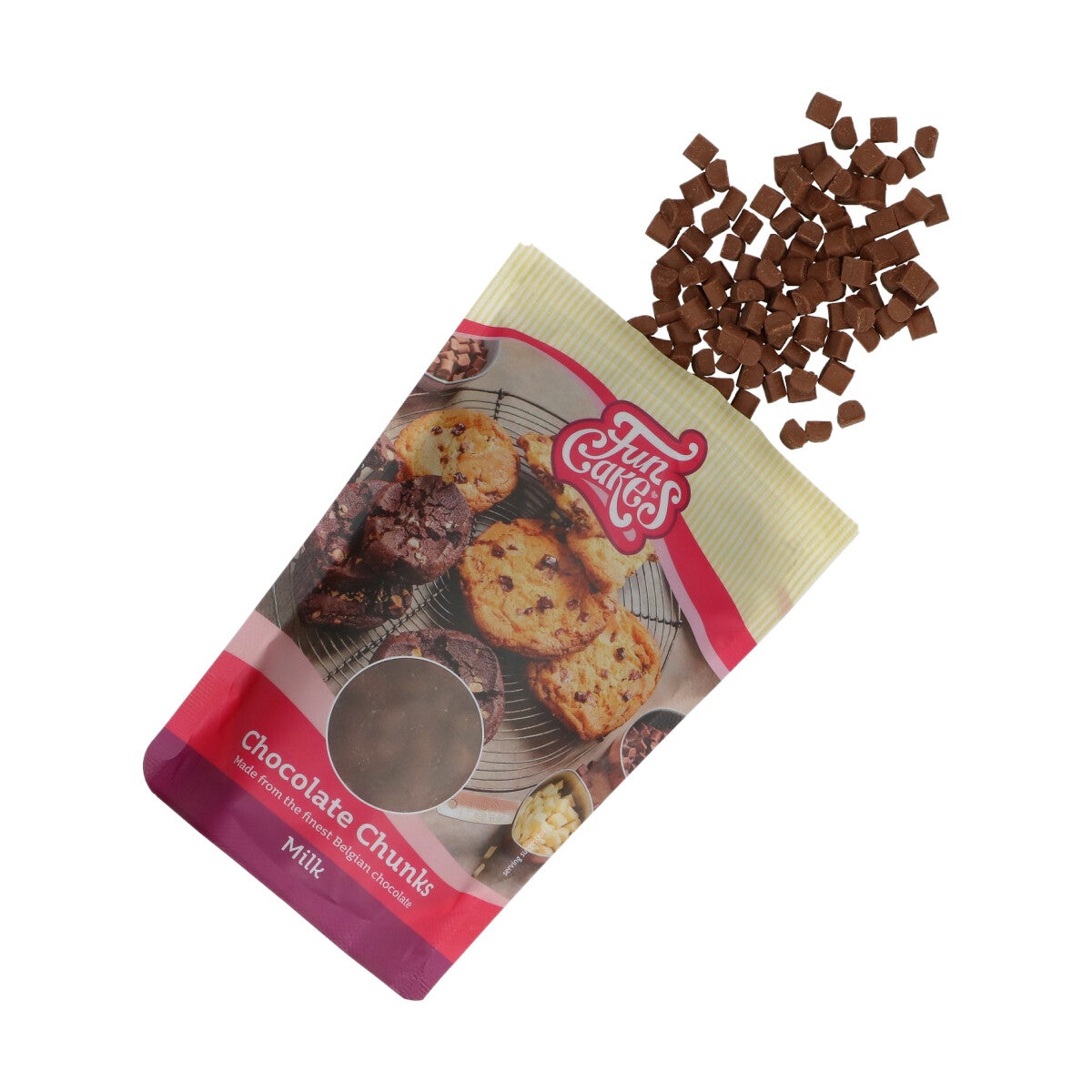 FunCakes Morceaux de chocolat lait 350 g