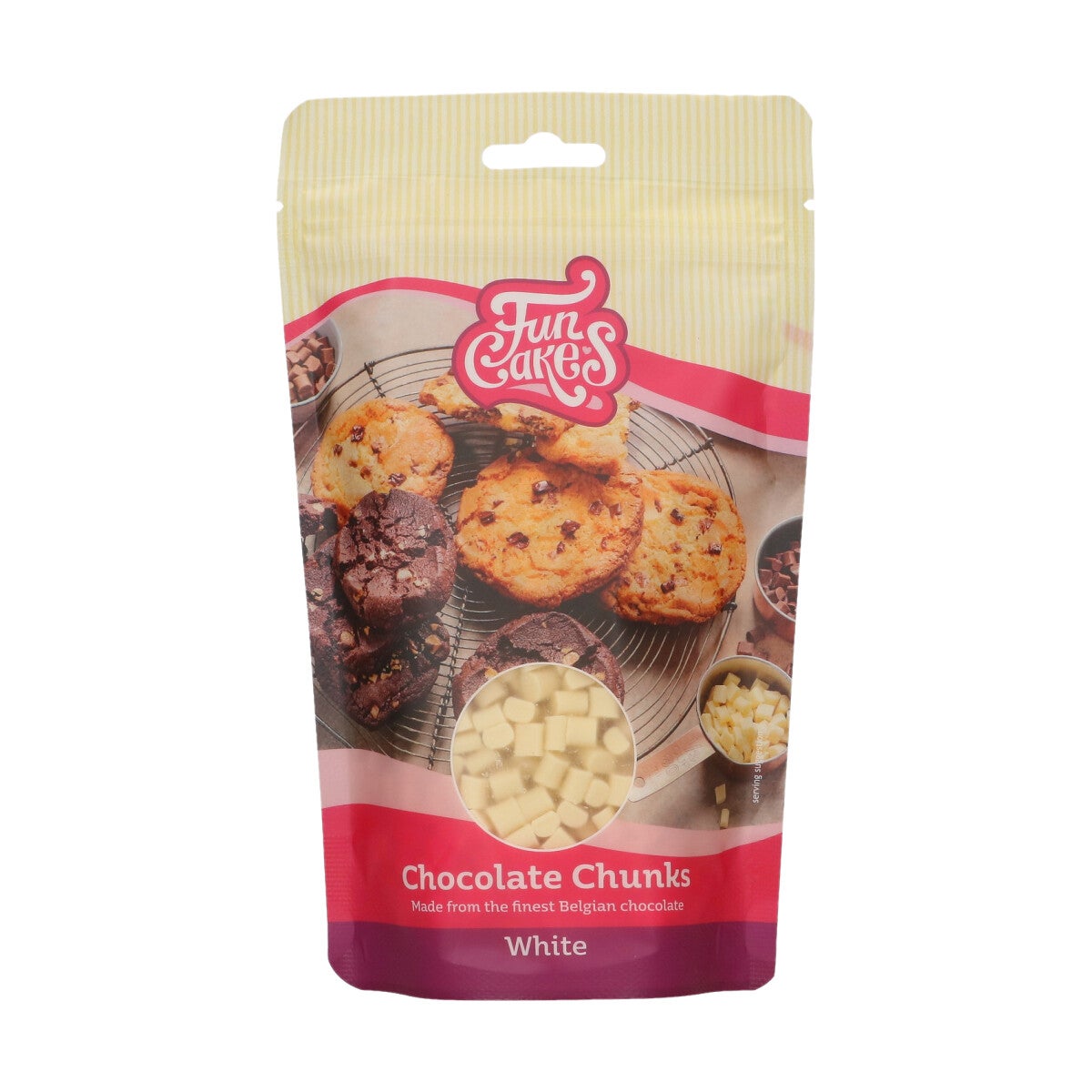 FunCakes Morceaux de chocolat blanc 350 g