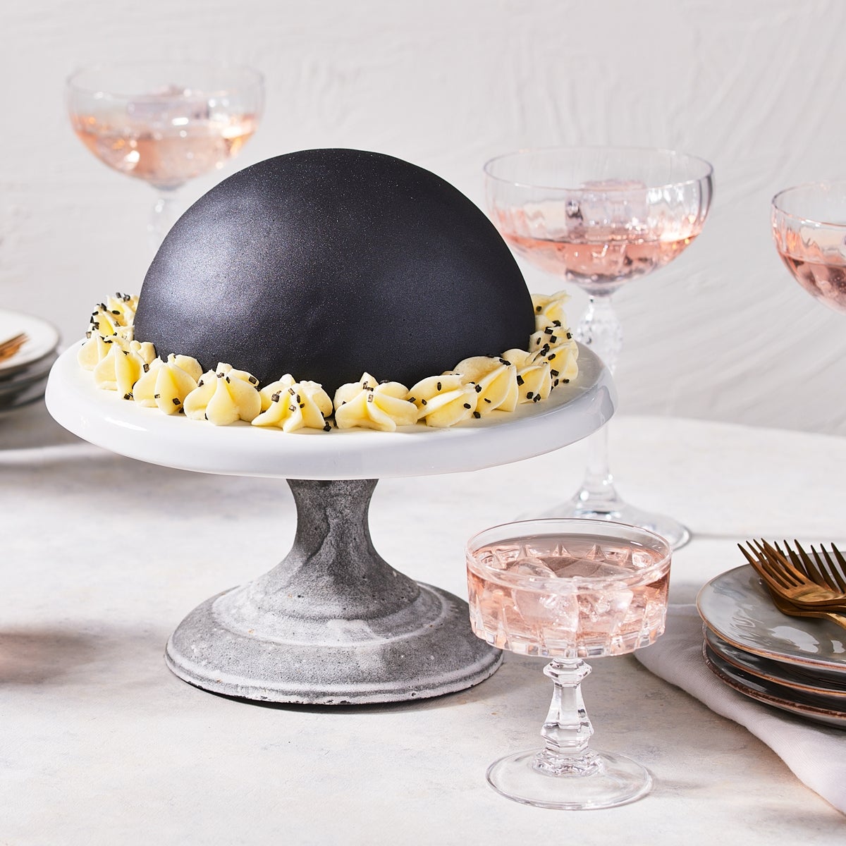 FunCakes Spray Métallique Noir 100 ml