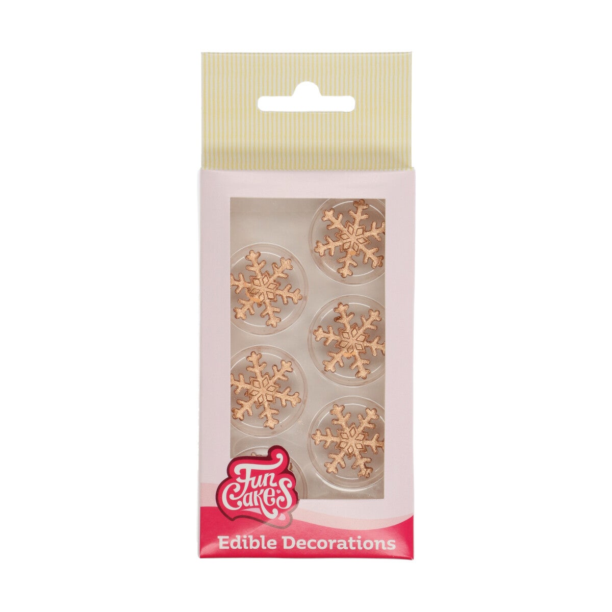 Set de décorations en pâte à sucre FunCakes Ice Crystal Brod