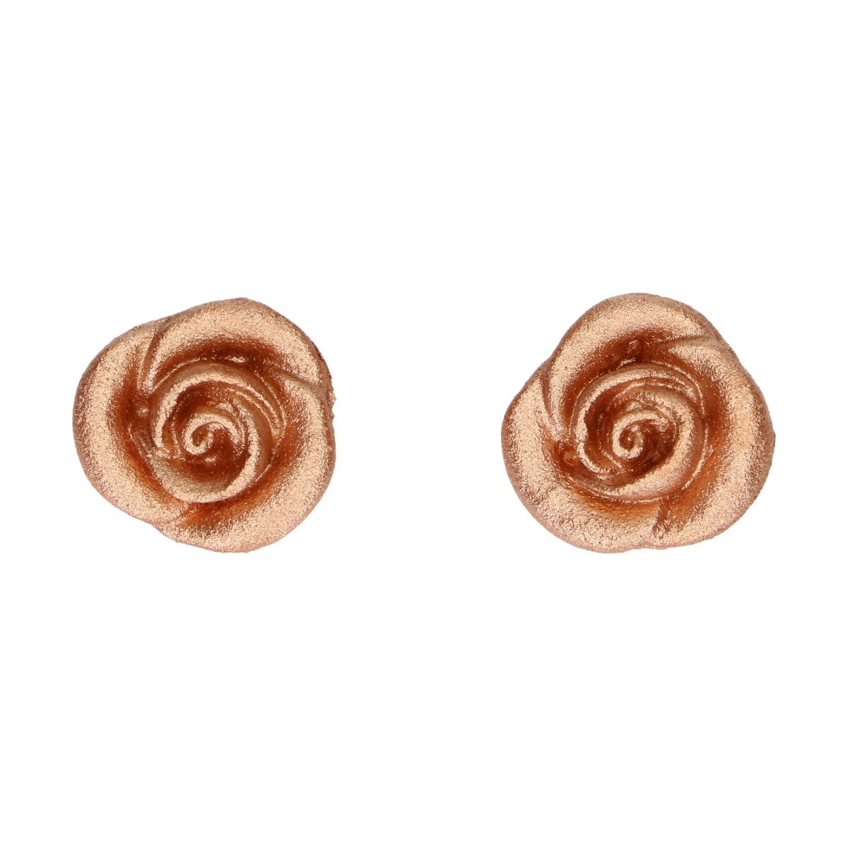 FunCakes Décorations en massepain Roses Bronze Or Set/6