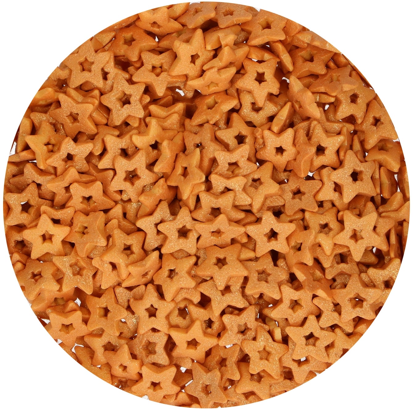 FunCakes Open Stars Gold 50 g