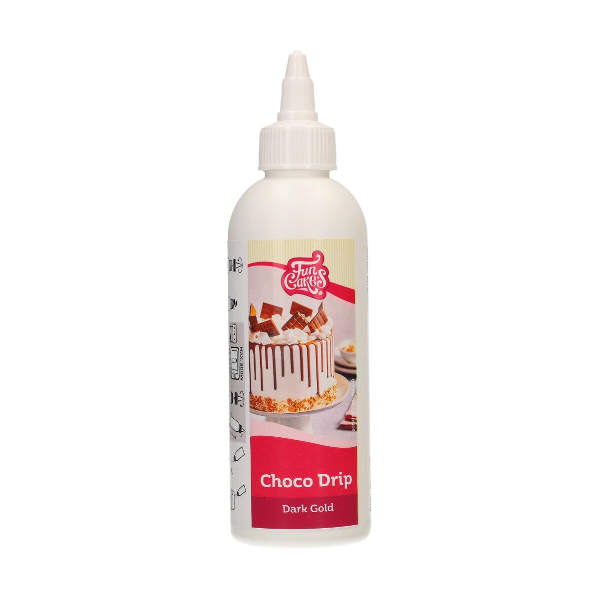 FunCakes Choco Drip Or Foncé 180 g