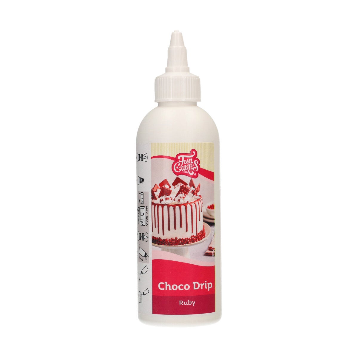 FunCakes Choco Drip Rubis 180 g