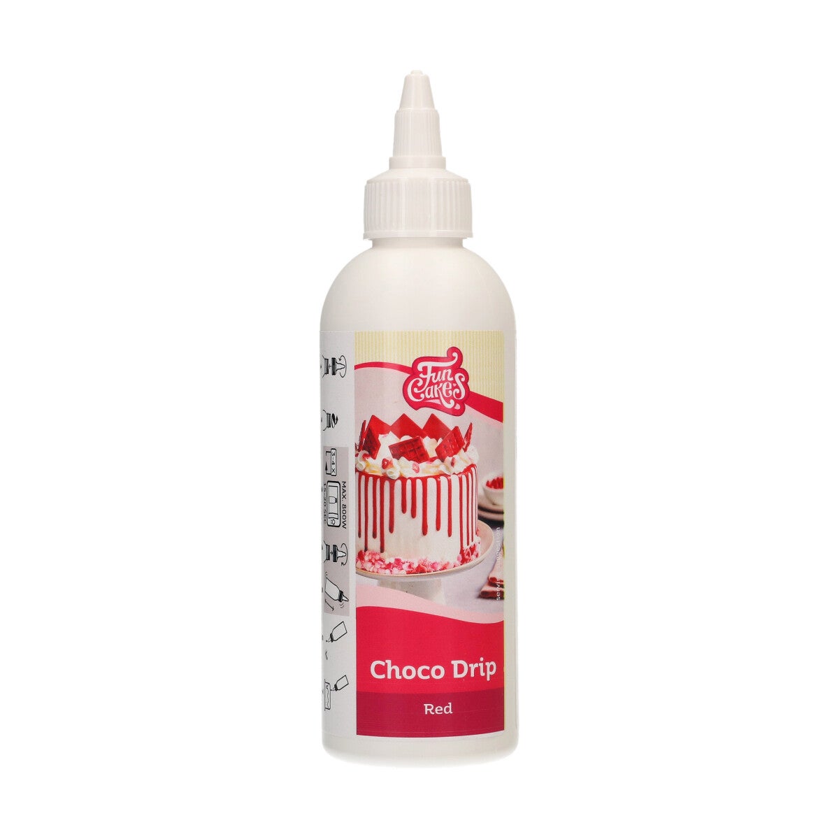 FunCakes Choco Drip Rouge 180 g