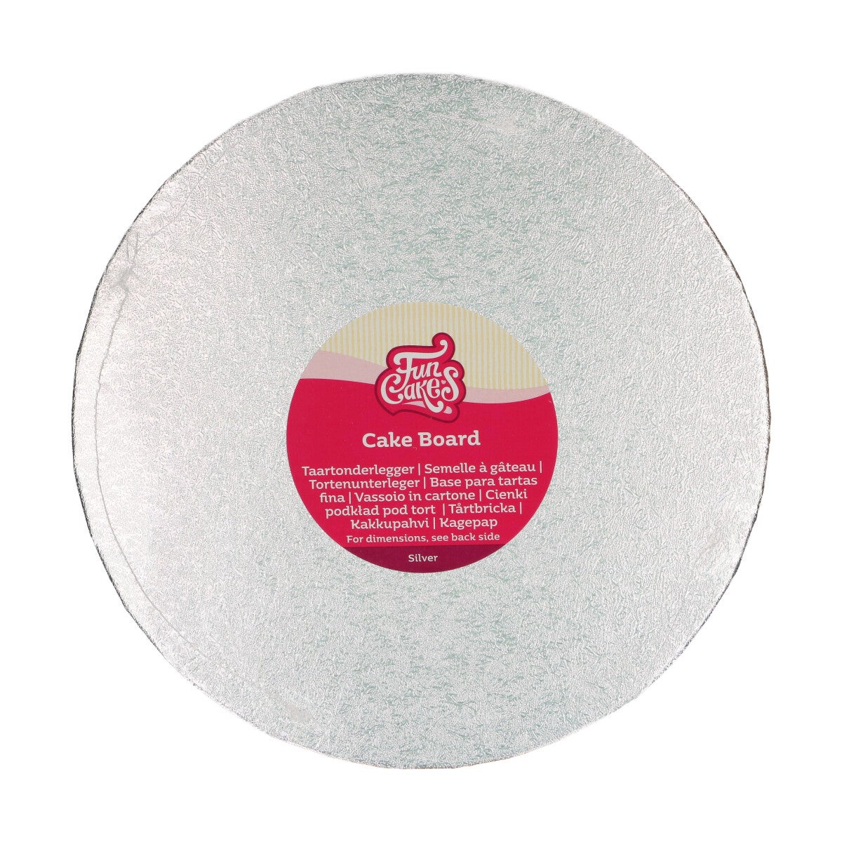 FunCakes Cake Board Rond Ø25cm