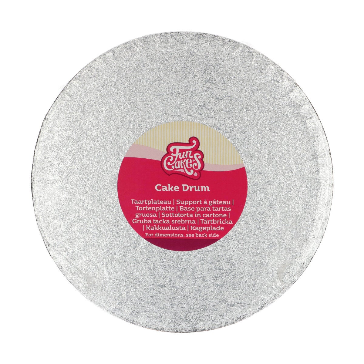 FunCakes Cake Drum Rond Ø22,5cm