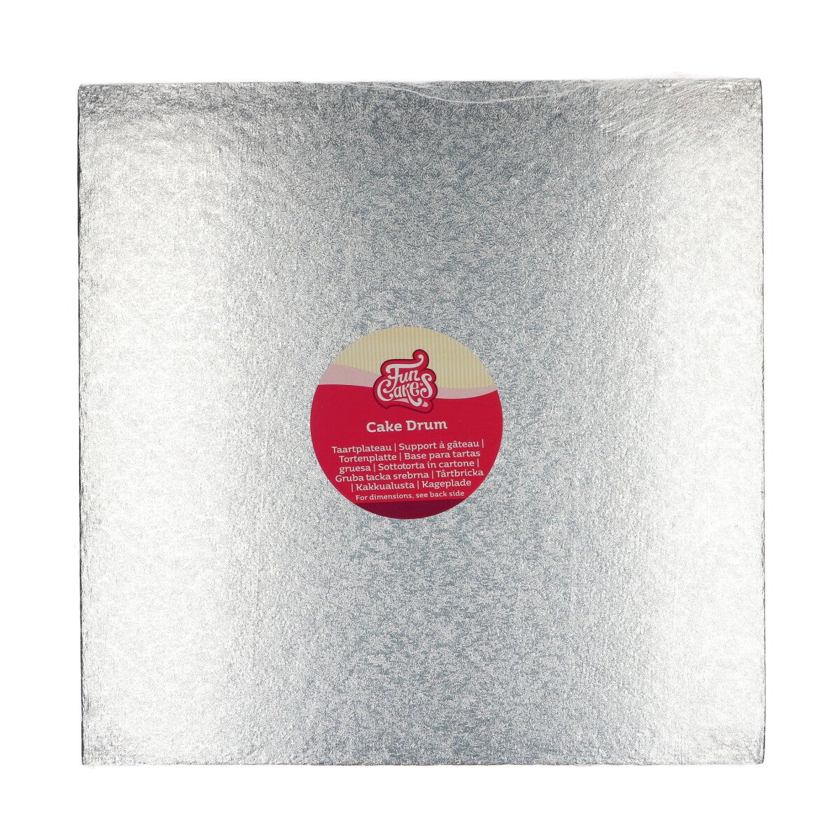 FunCakes Cake Drum Carré 35,5cm