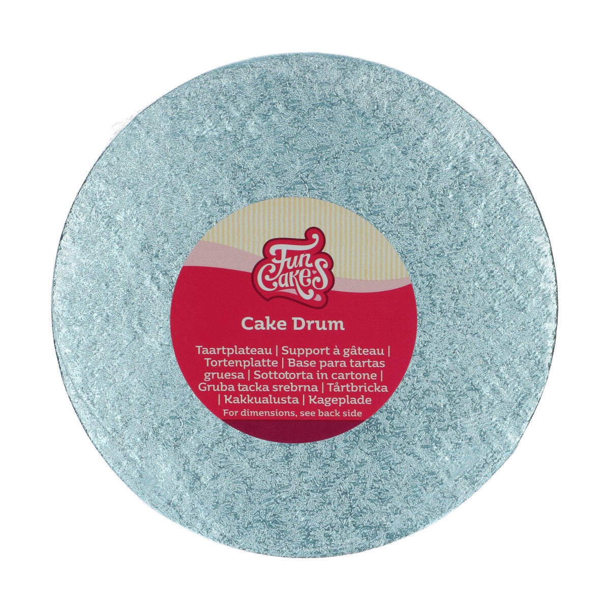FunCakes Cake Drum Rond Ø20 cm - Baby Blue