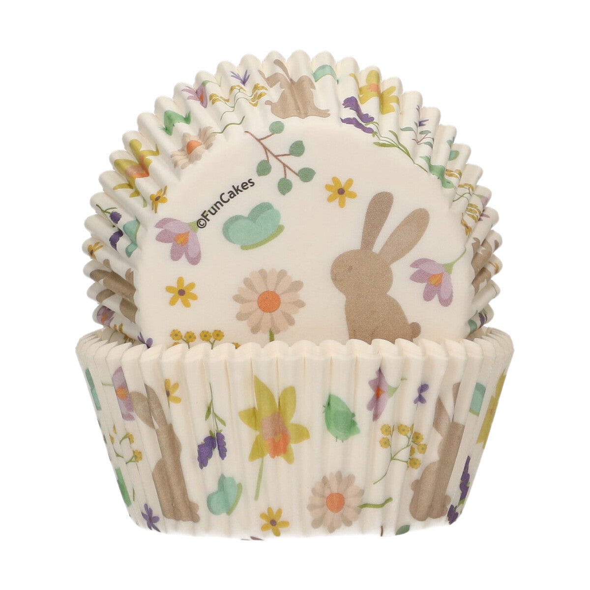 FunCakes Caissettes à Cupcakes Animaux Printaniers pcs/48