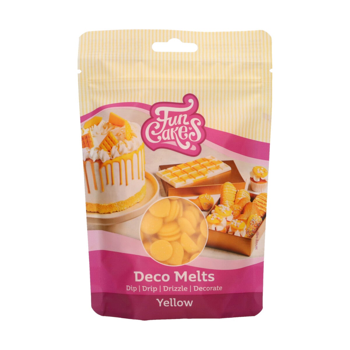 FunCakes Deco Melts -Jaune- 250g