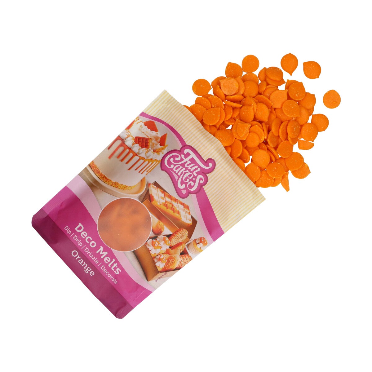 FunCakes Deco Melts -Orange- 250g