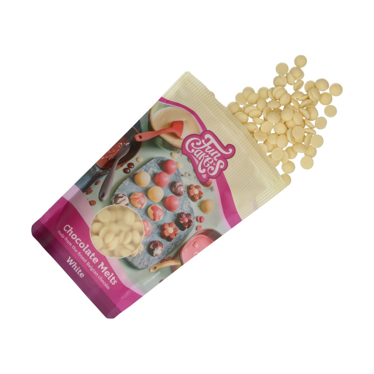 FunCakes Chocolate Melts White 350 g