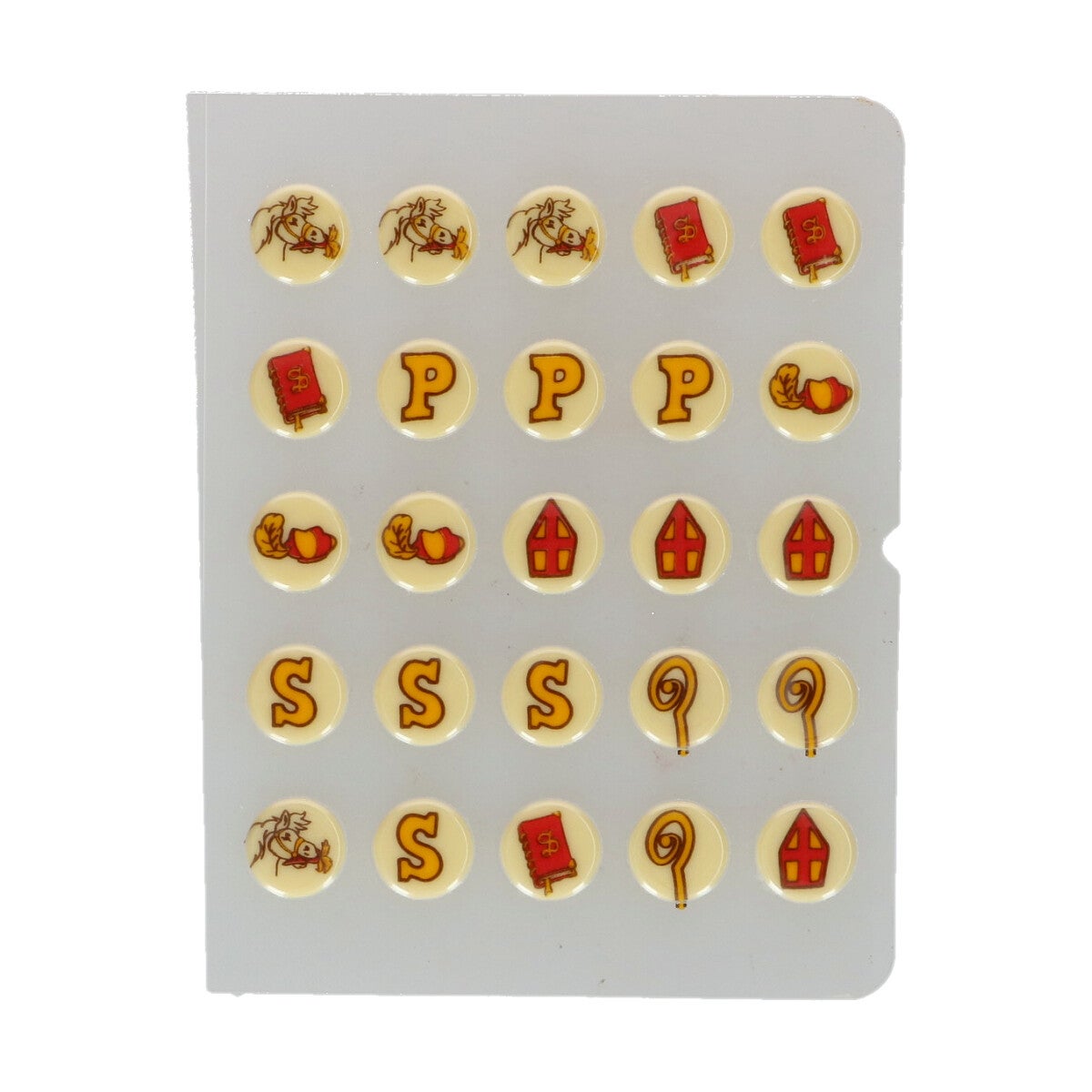 FunCakes Décorations en Chocolat Saint Nicolas 2 cm Set/25