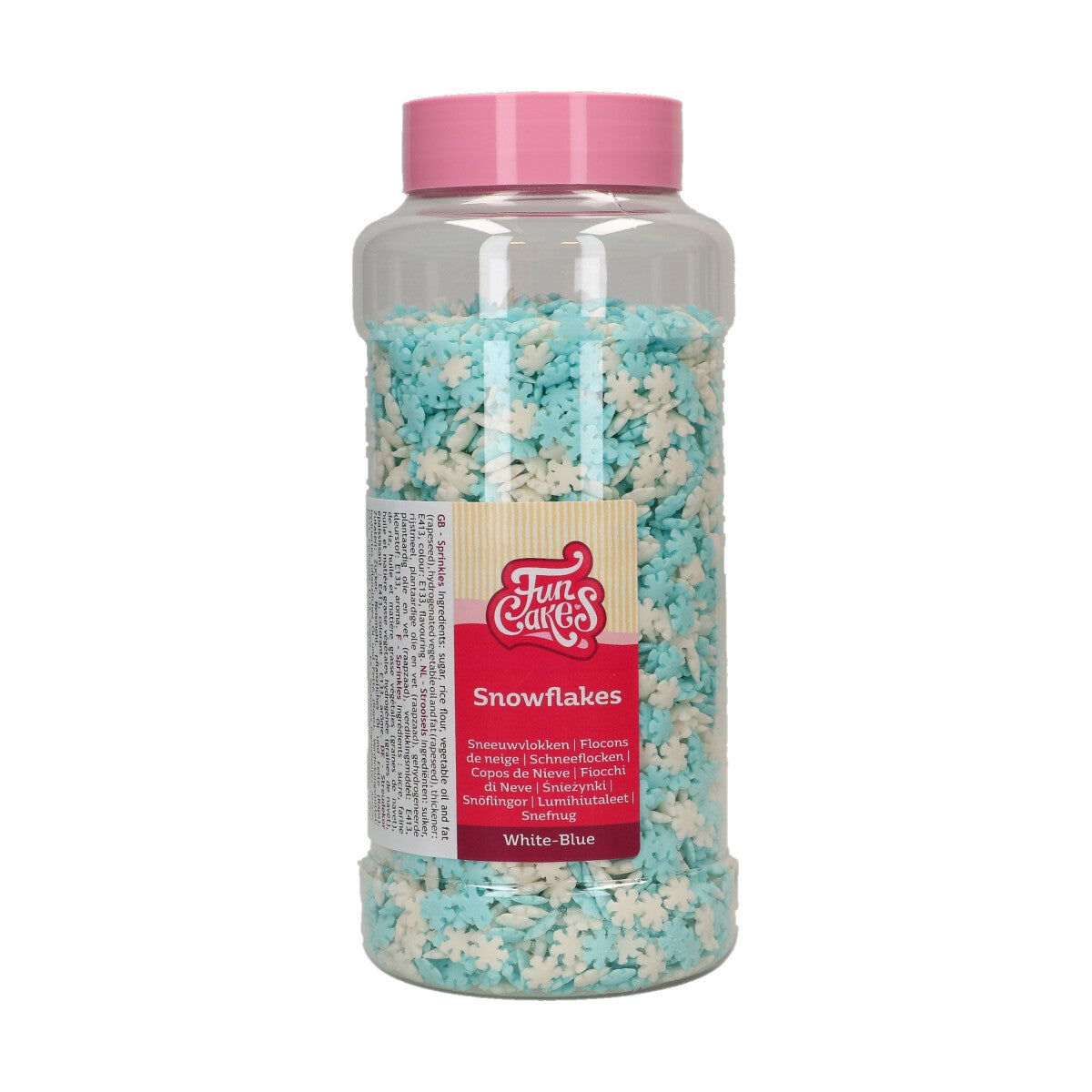 FunCakes Flocons de neige blanc/bleu 450 g