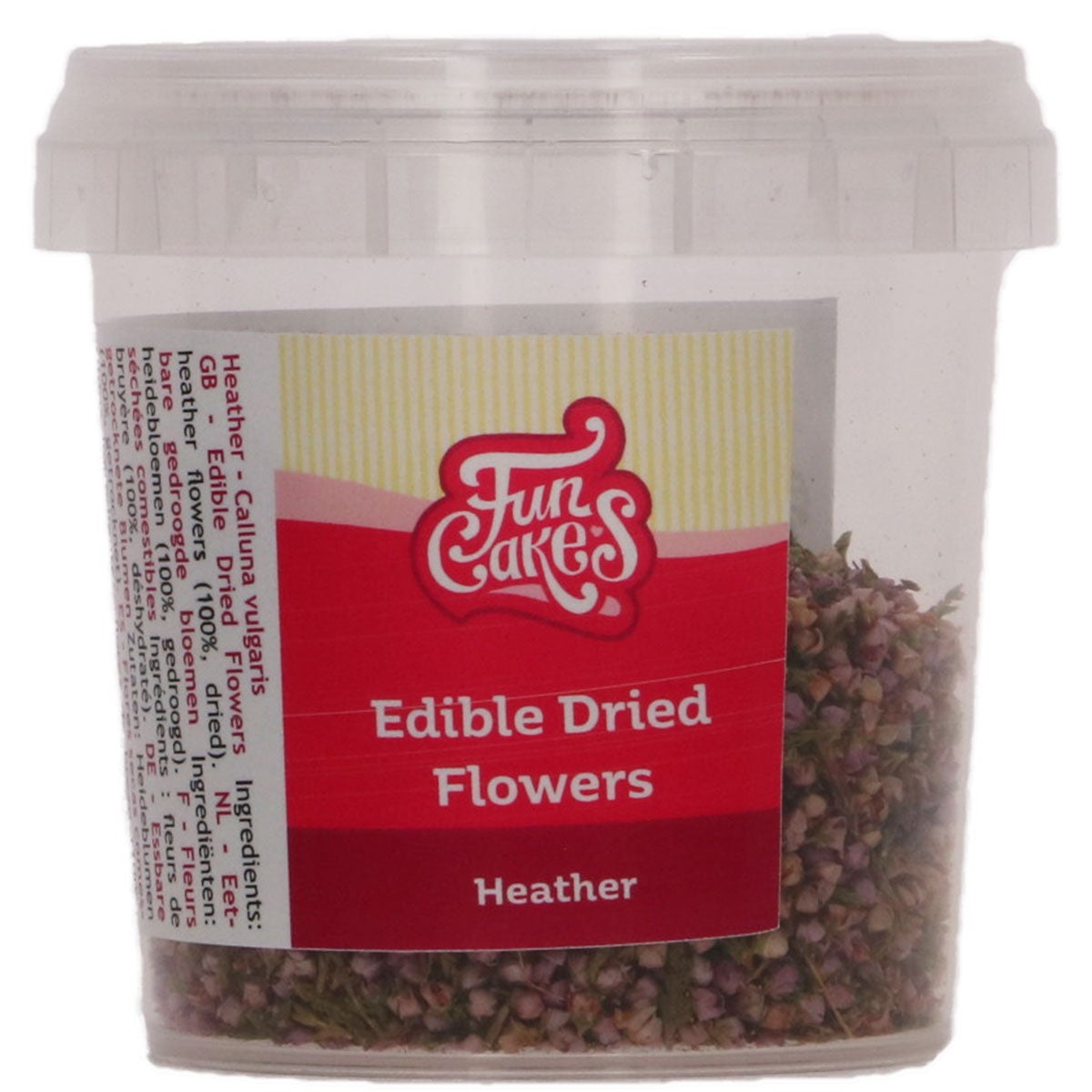 FunCakes Fleurs Séchées Comestibles Bruyère 10 g