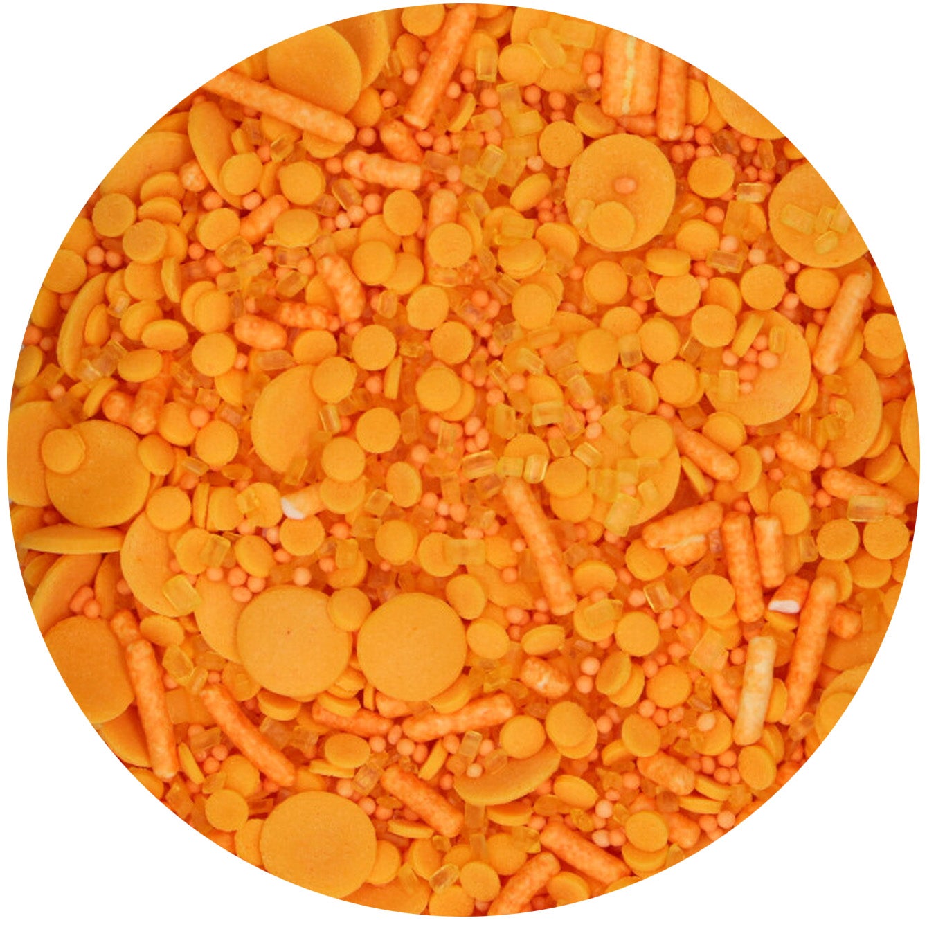 FunCakes Sprinkle Medley Orange 70g