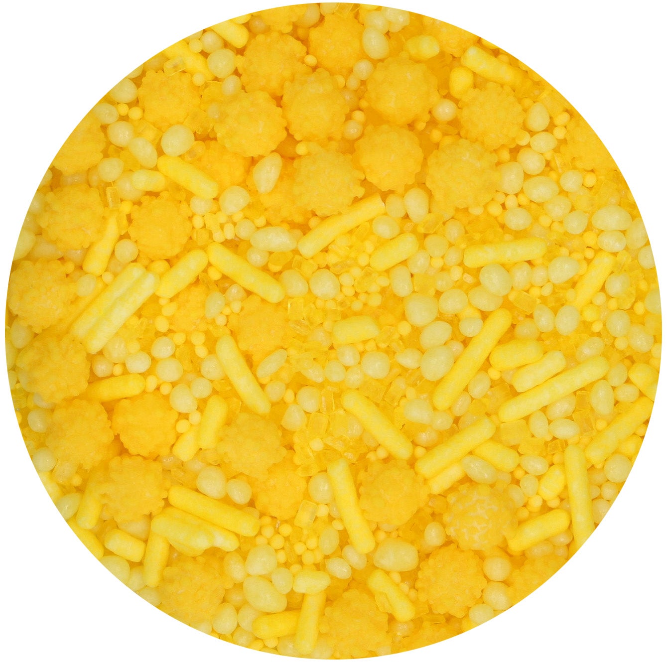 FunCakes Sprinkle Medley Jaune 70g