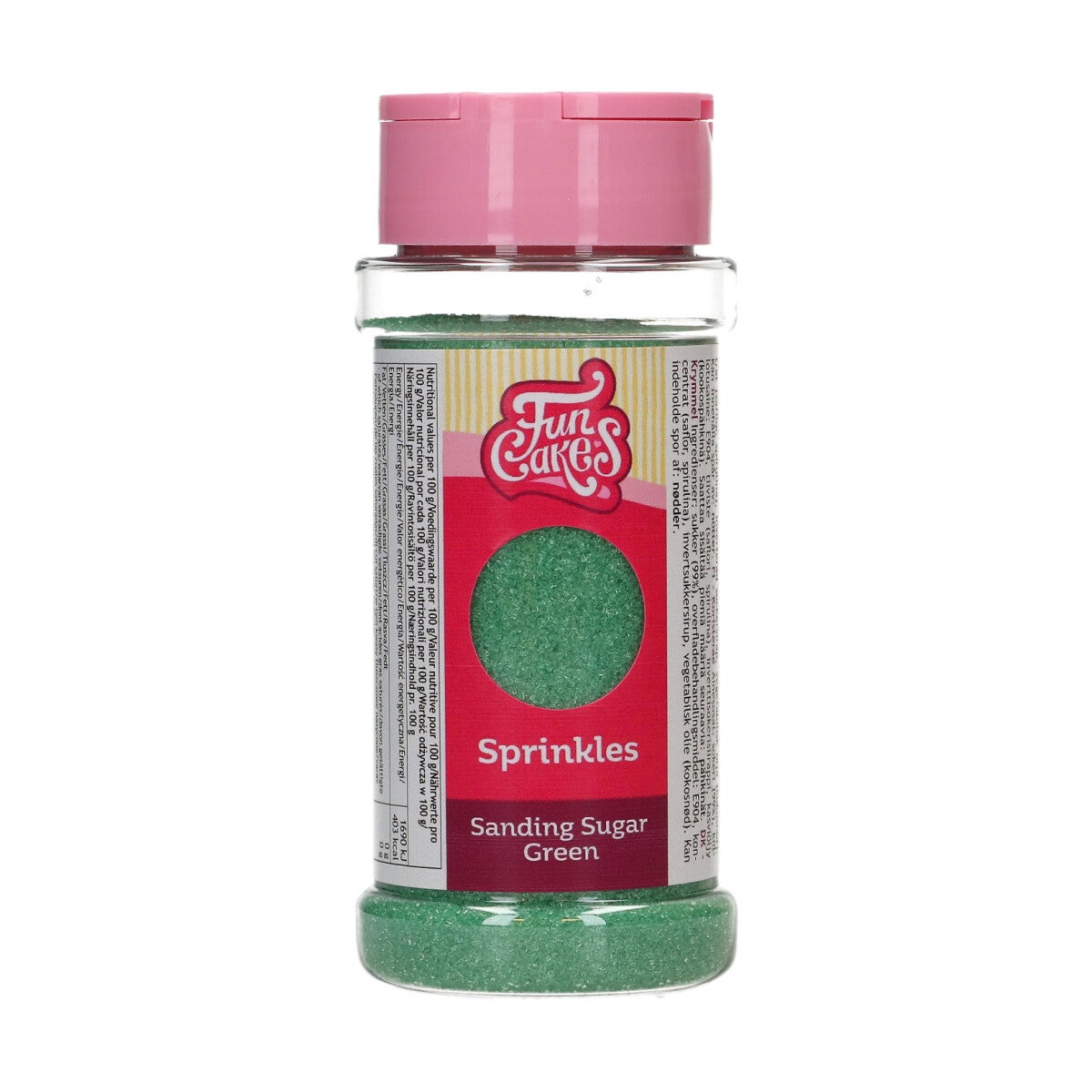 FunCakes Sanding Sugar 80g - Vert