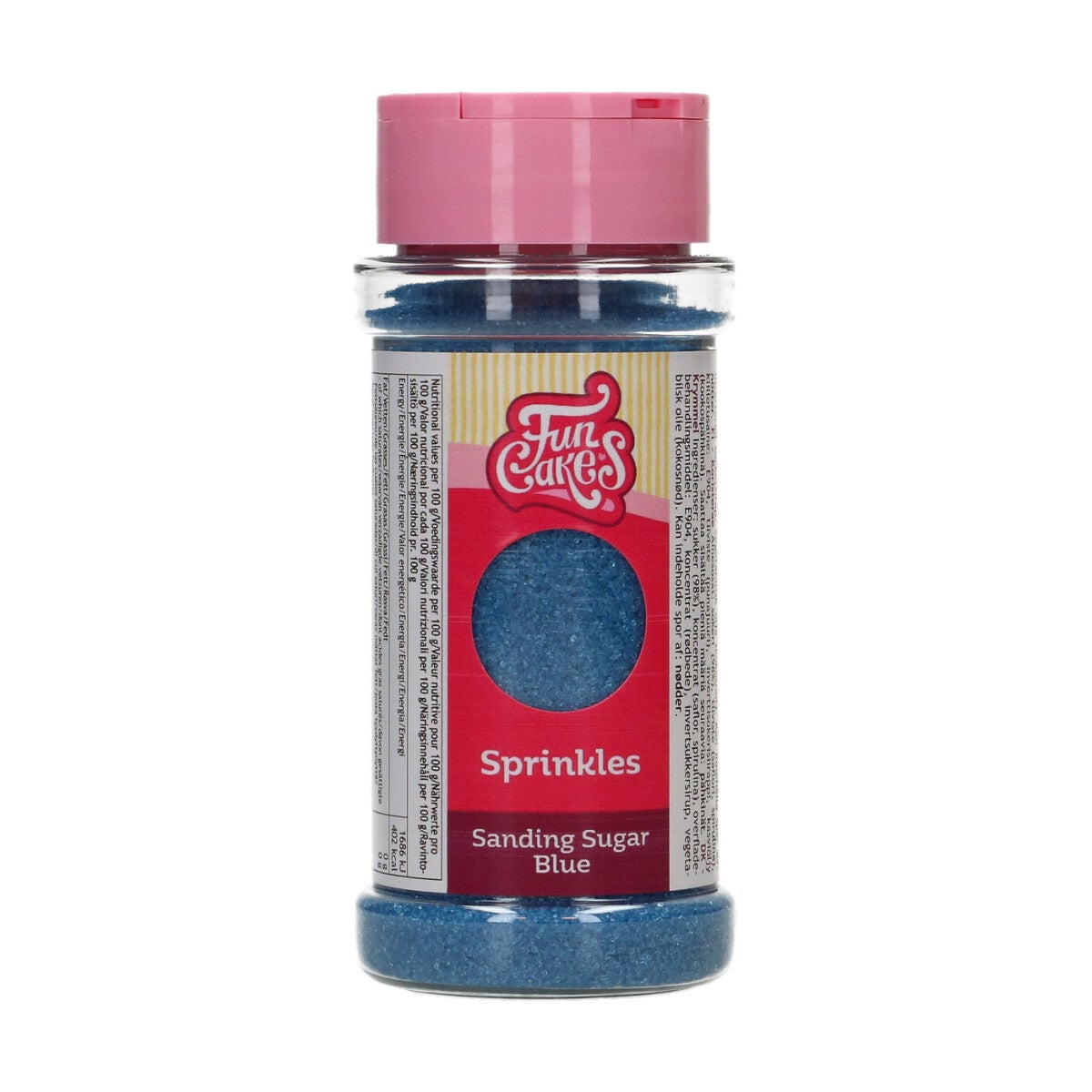 FunCakes Sanding Sugar 80g - Bleu