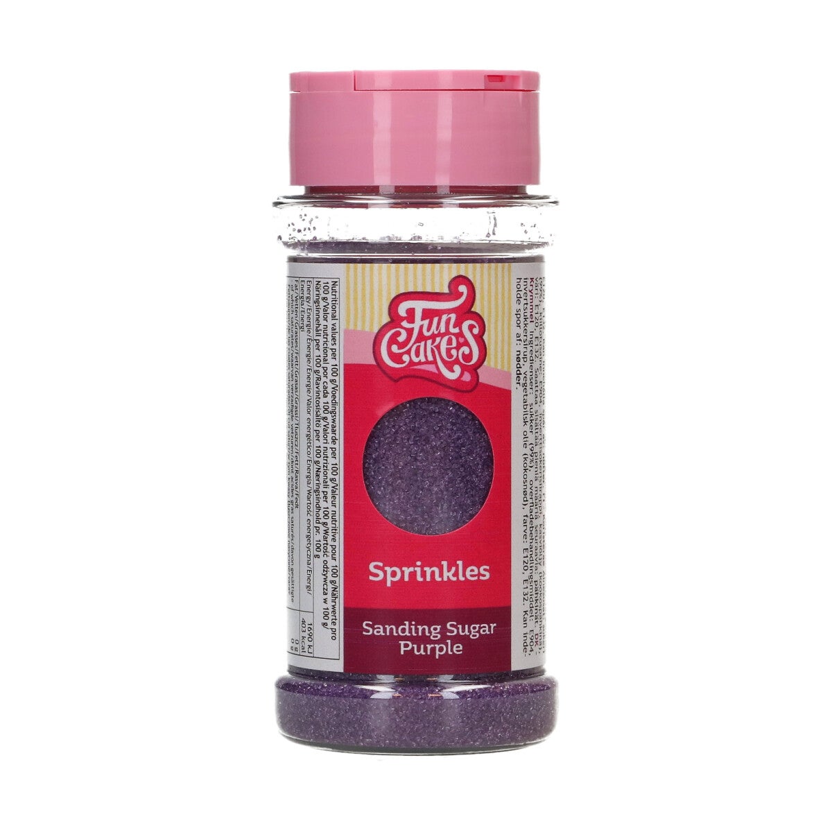 FunCakes Sanding Sugar 80g - Violet