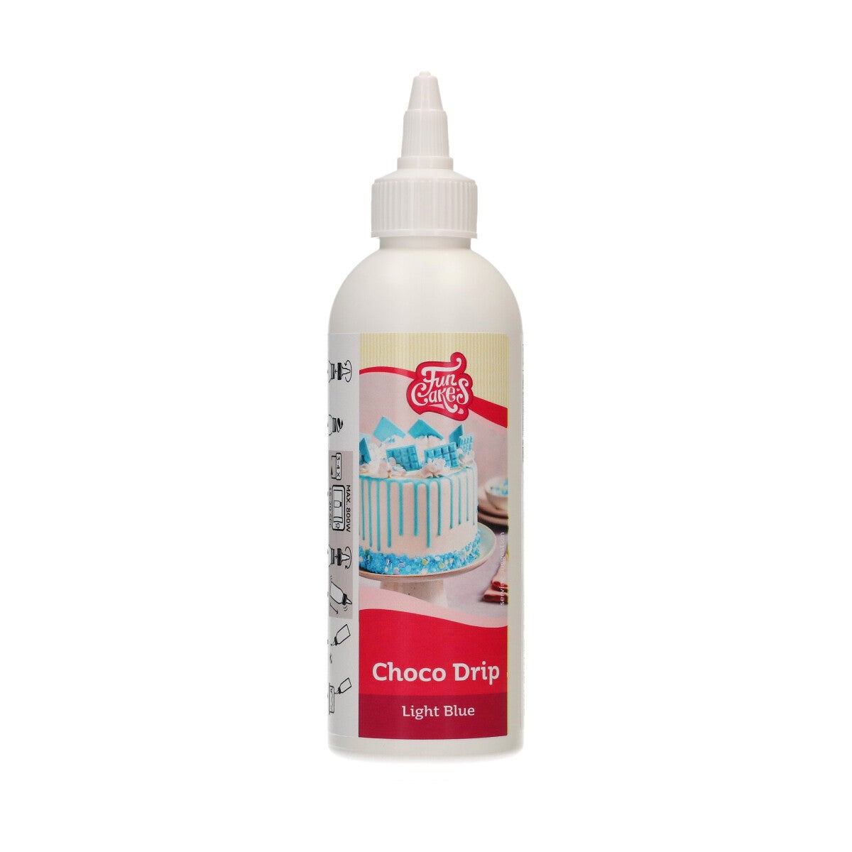 FunCakes Choco Drip Blue Clair 180 g