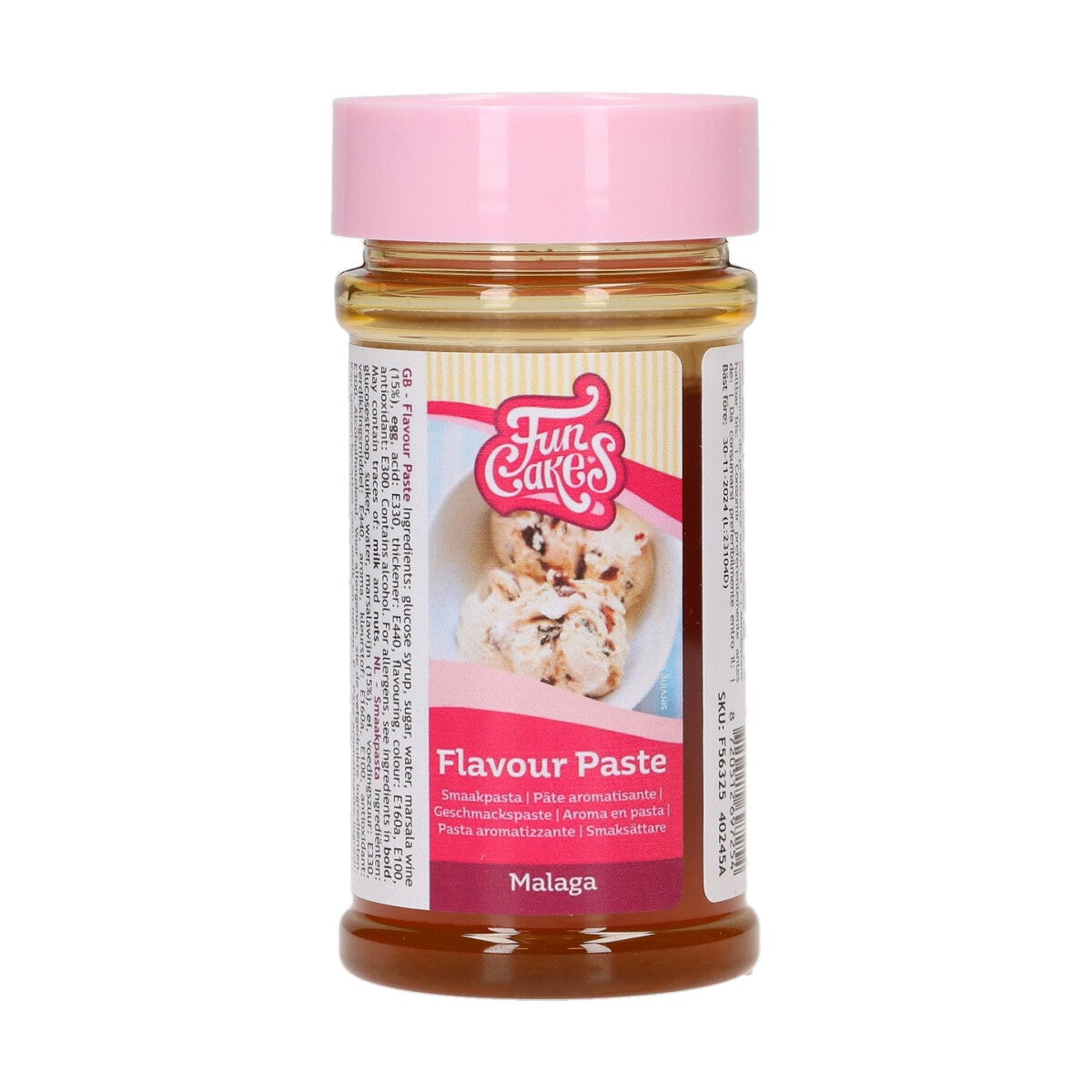 FunCakes Pâte Aromatisante Malaga 100 g