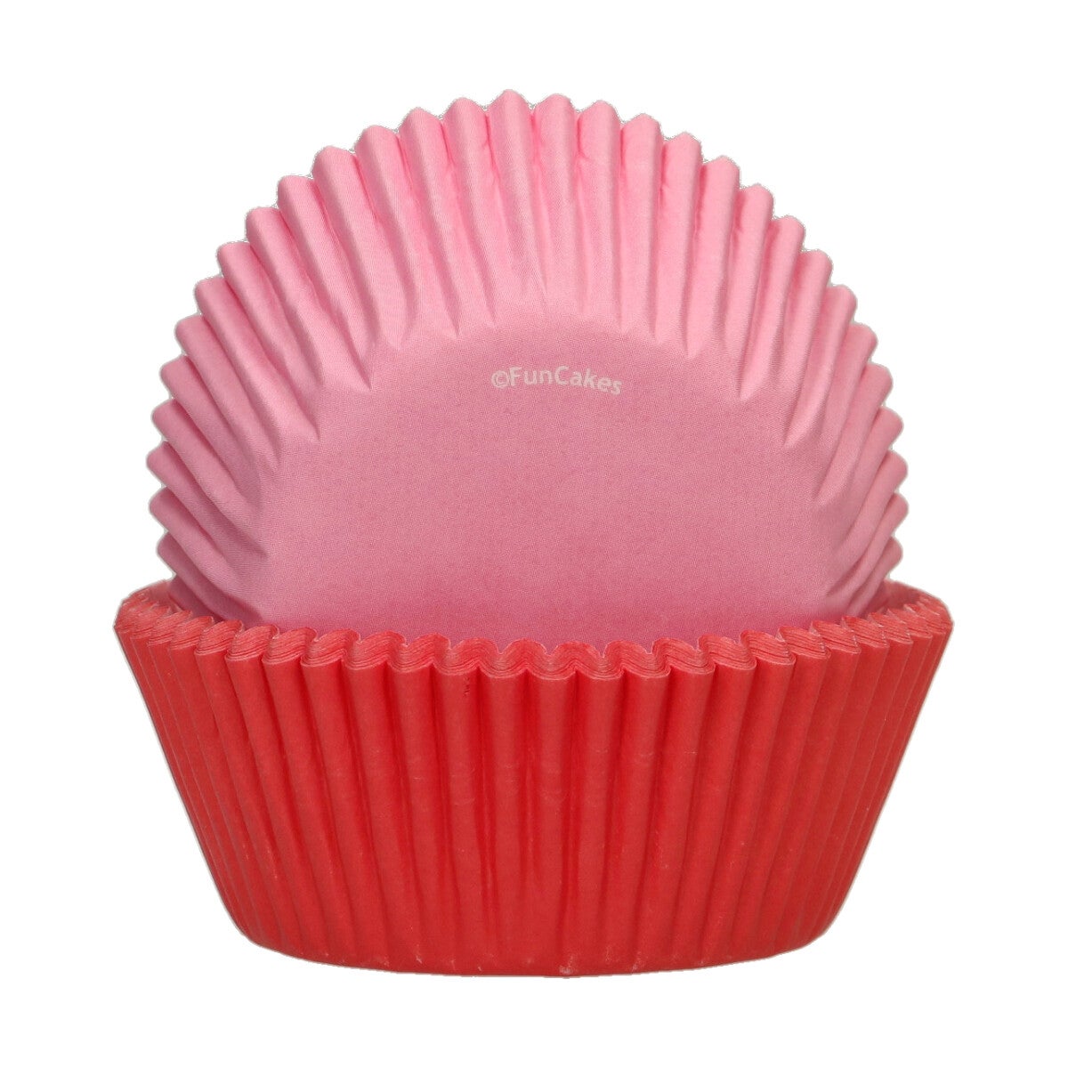 FunCakes Baking Cups Rose / Rouge pk/48