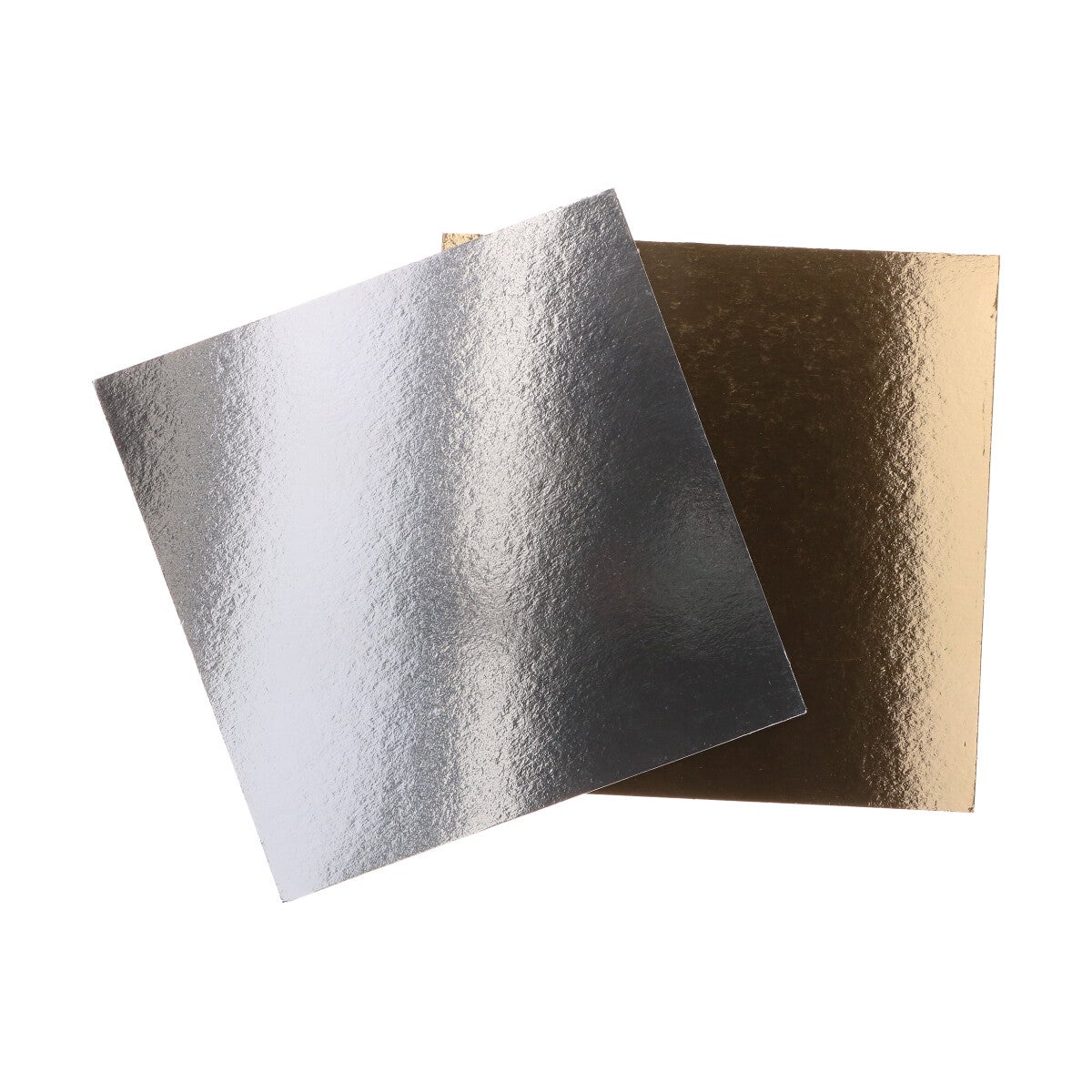 FunCakes Plateaux à gâteau - Argent/Or - Carré- 20cm pk/100