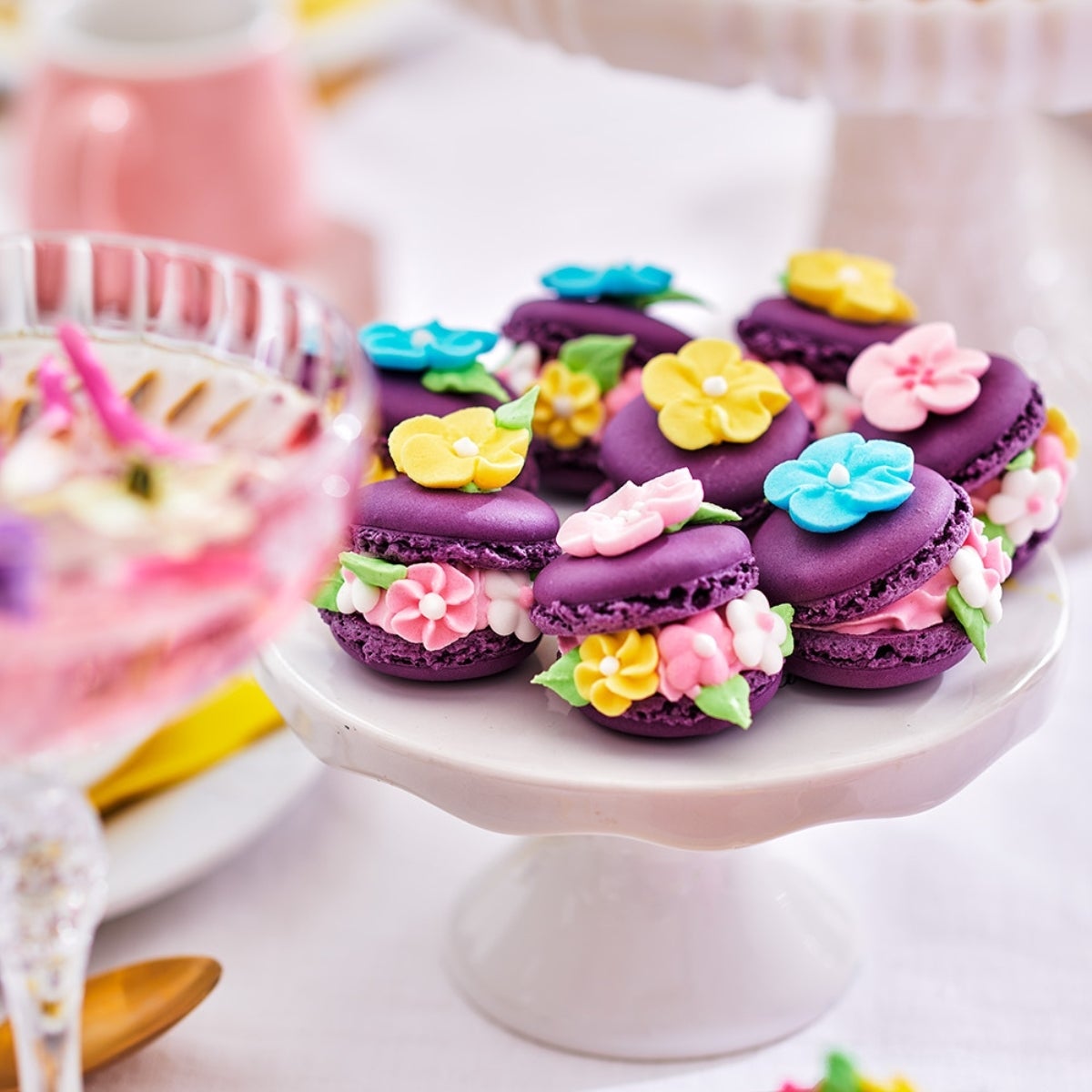FunCakes Décorations en sucre Blossom Mix Pastel Set/32