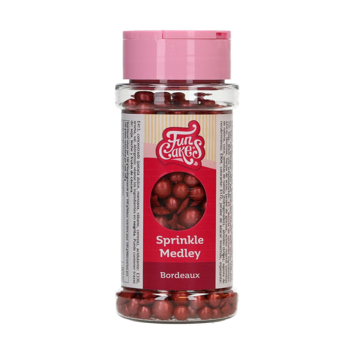 FunCakes Sprinkle Medley Bordeaux 60 g