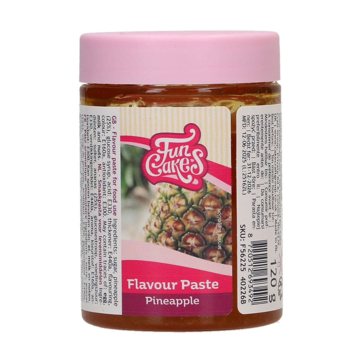 FunCakes Pâte Aromatisante Ananas 120 g