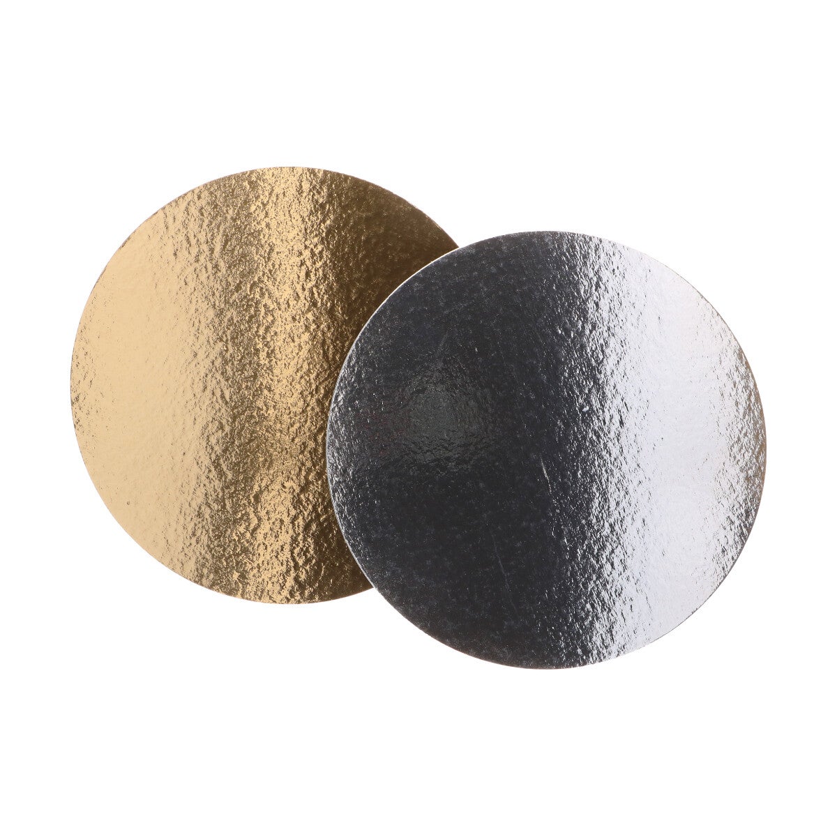 FunCakes Plateaux à Gâteau - Argent/Or - Rond- 35cm pk/3