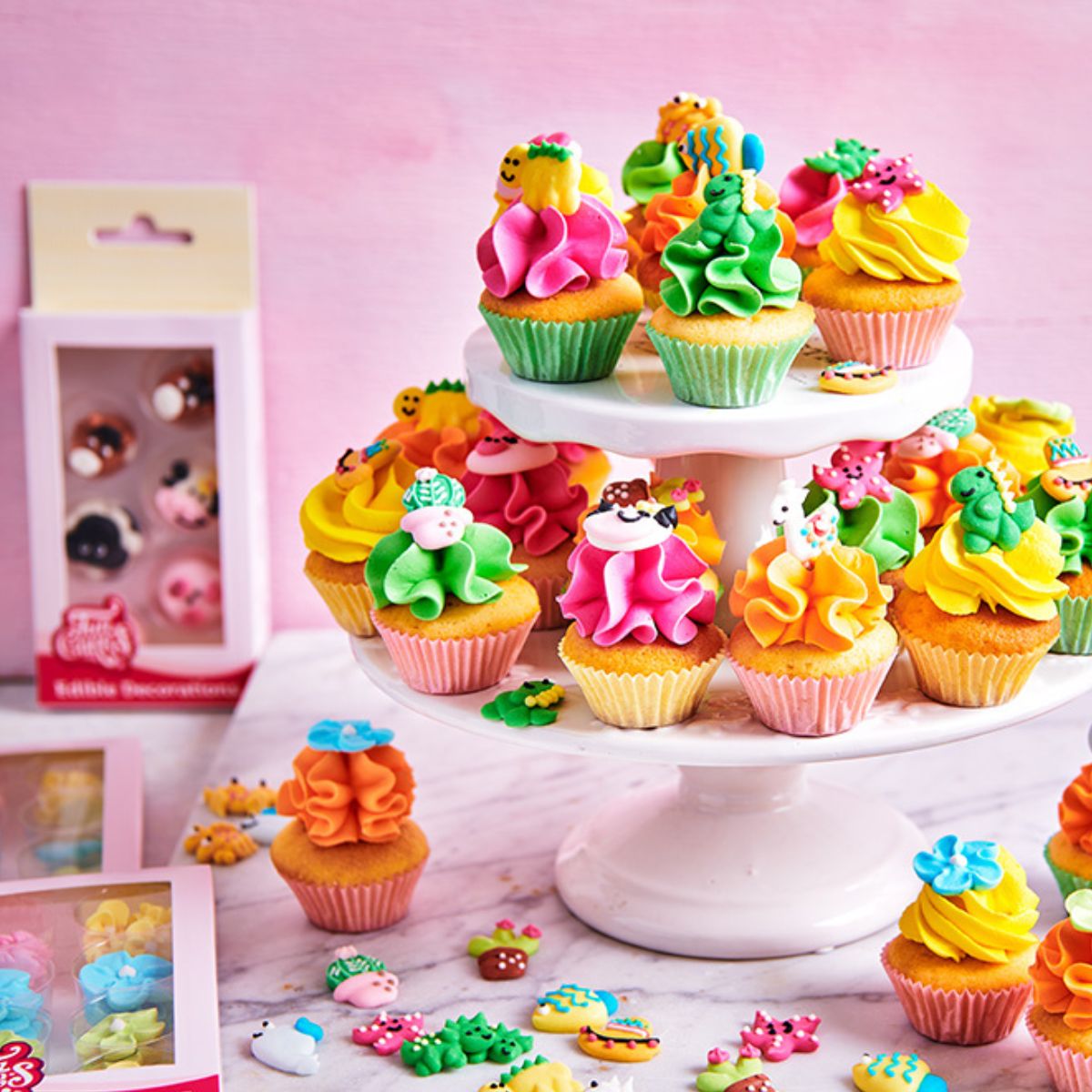 FunCakes Décors en Sucre Animaux de la Ferme Set/12