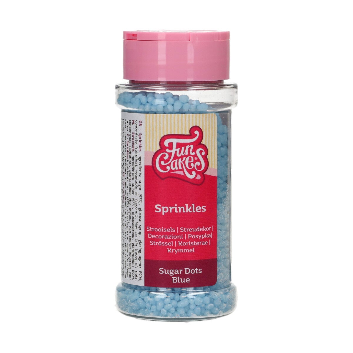 FunCakes Granulés en Sucre - Bleu - 80g