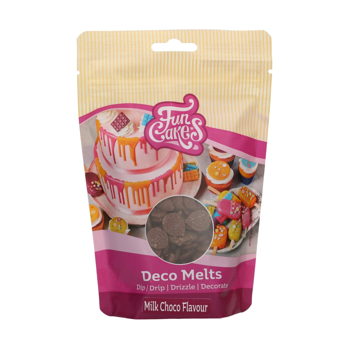 FunCakes Deco Melts - Saveur Choco au Lait - 250g