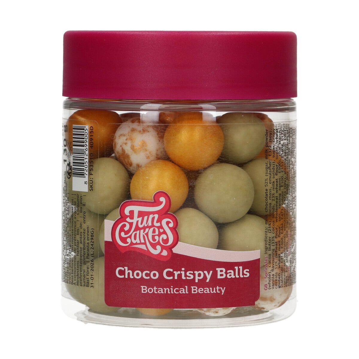 FunCakes Boules Choco Croustillantes - Botanical Beauty