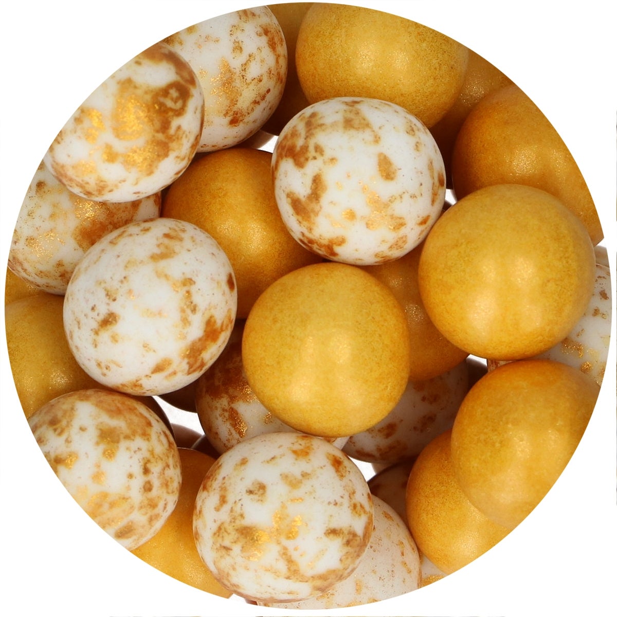 FunCakes Boules Choco Croustillantes - Glamour Gold