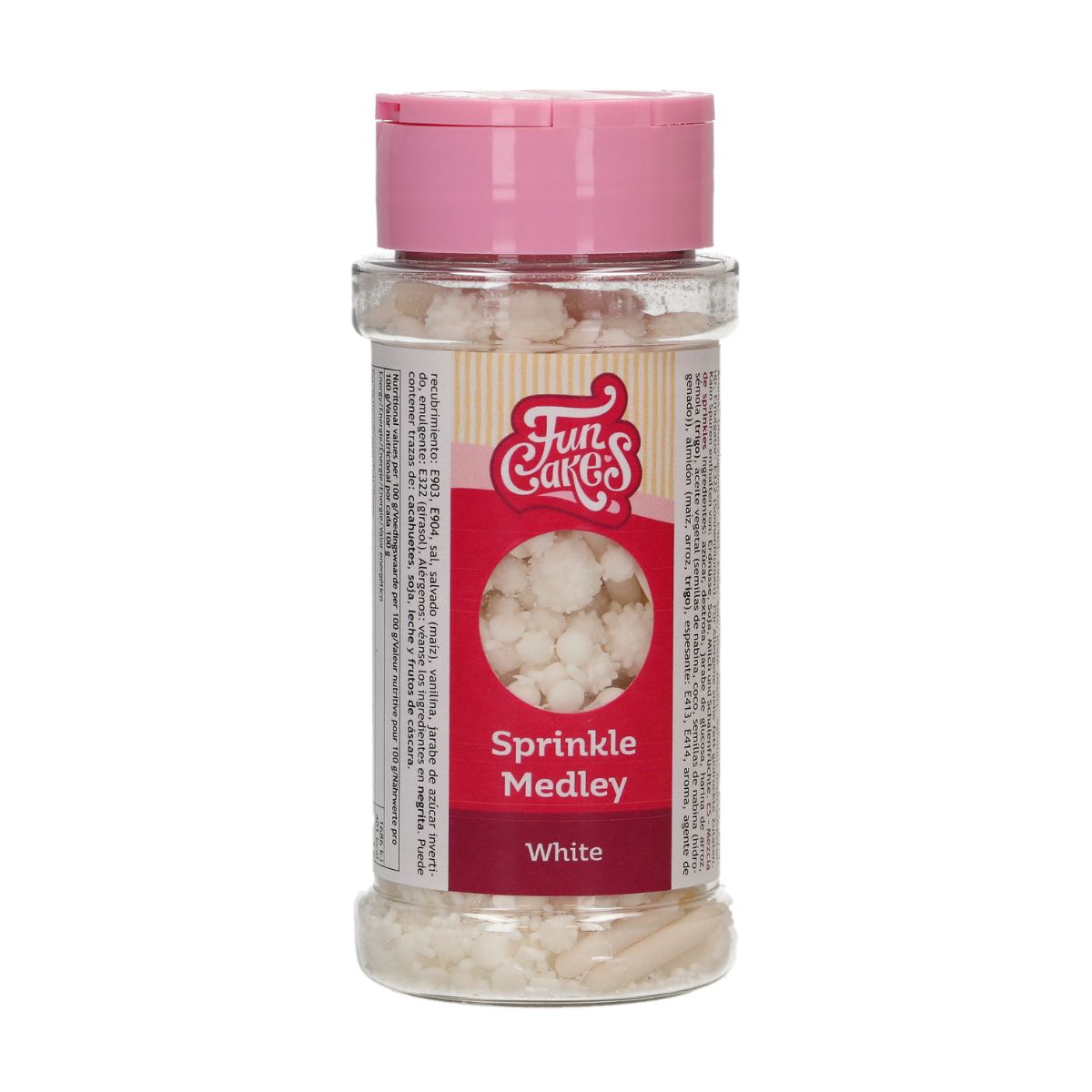 FunCakes Sprinkle Medley White 65 g
