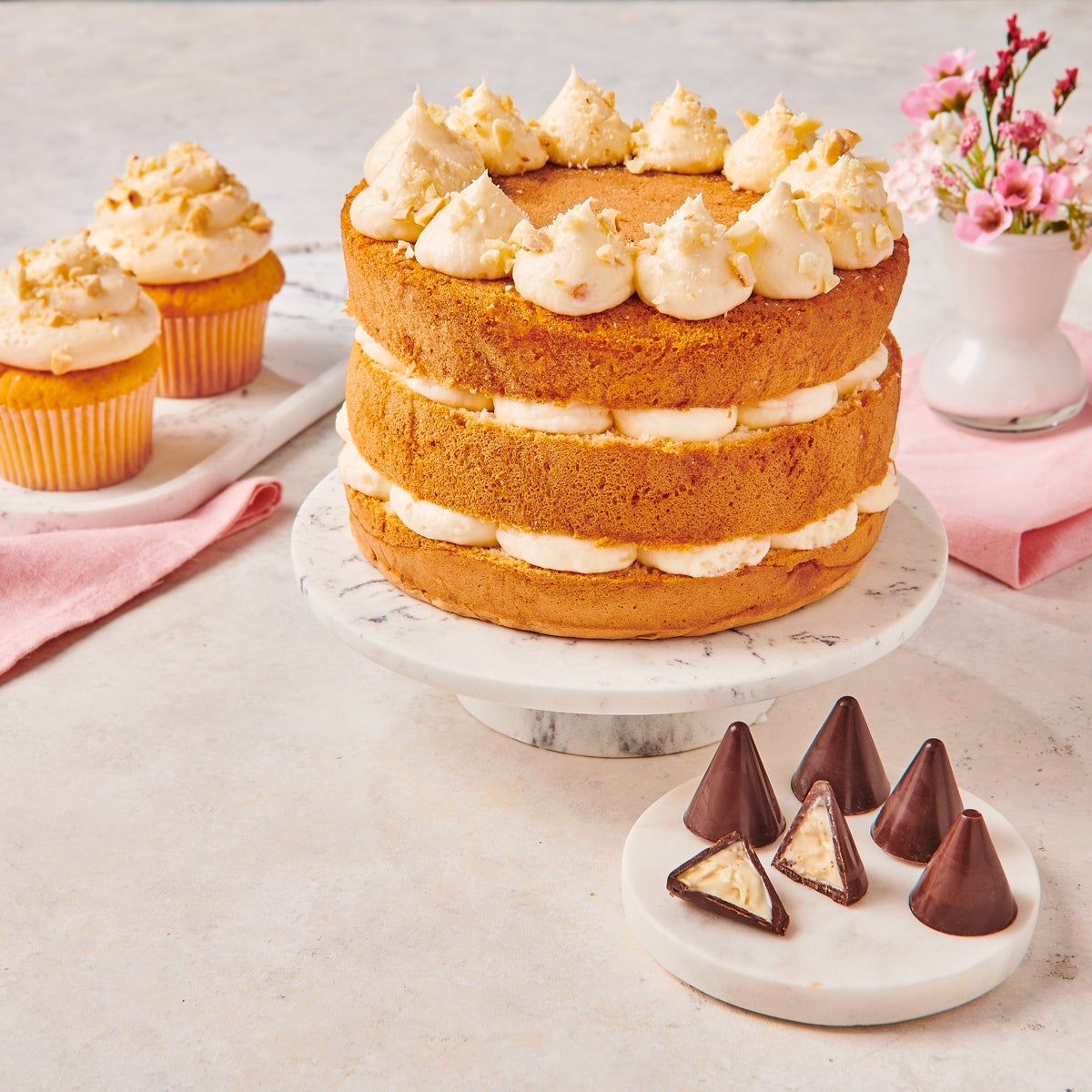 Pâte à tartiner FunCakes - Choconut blanc croustillant 250 g