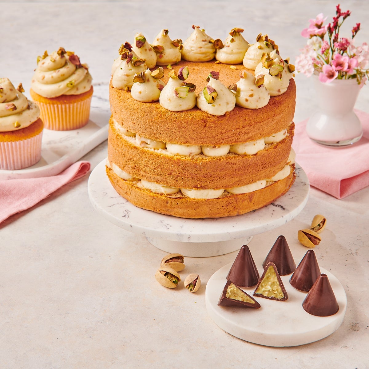 Pâte à tartiner FunCakes - Pistache croustillante 250 g