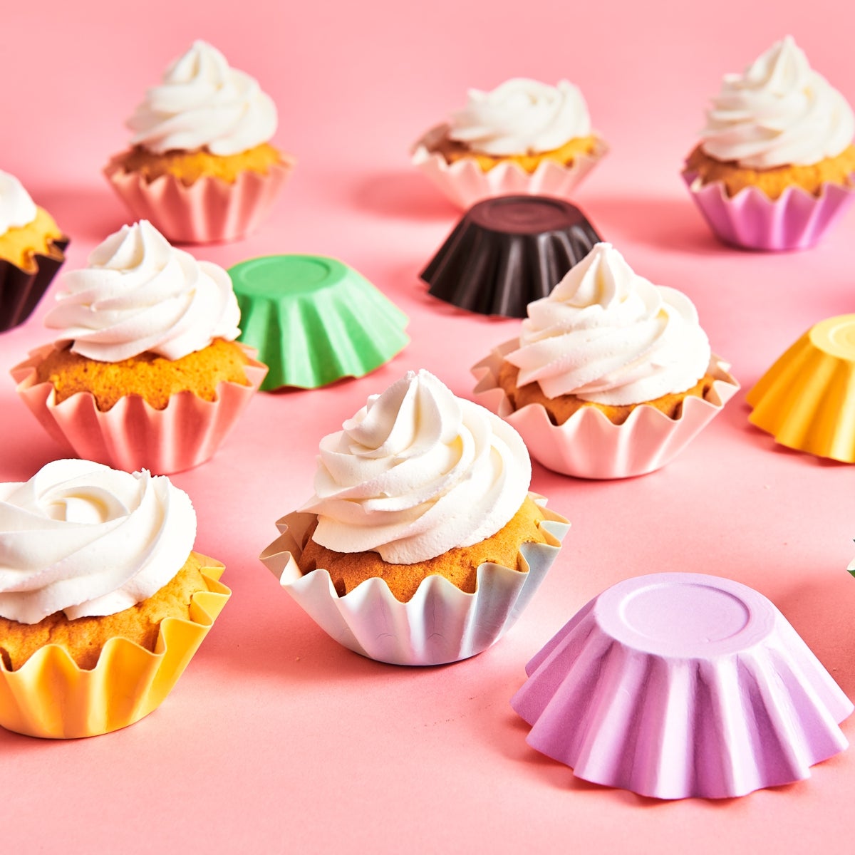 FunCakes Caissettes à Cupcake Bloom - Blanc pk/48