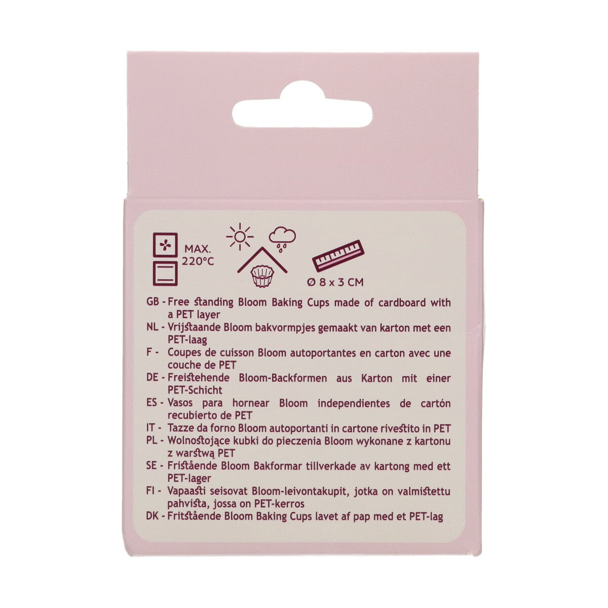 FunCakes Caissettes à Cupcake Bloom - Vert Pastel pk/48