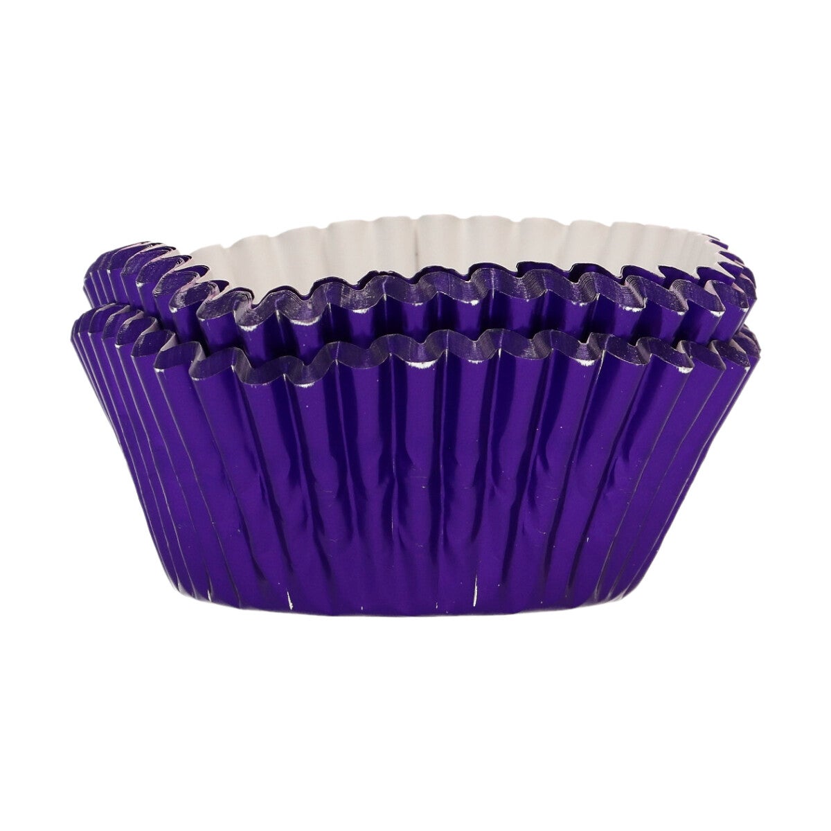 FunCakes Caissettes à Cupcake Feuille - Violet Métallique pk/48