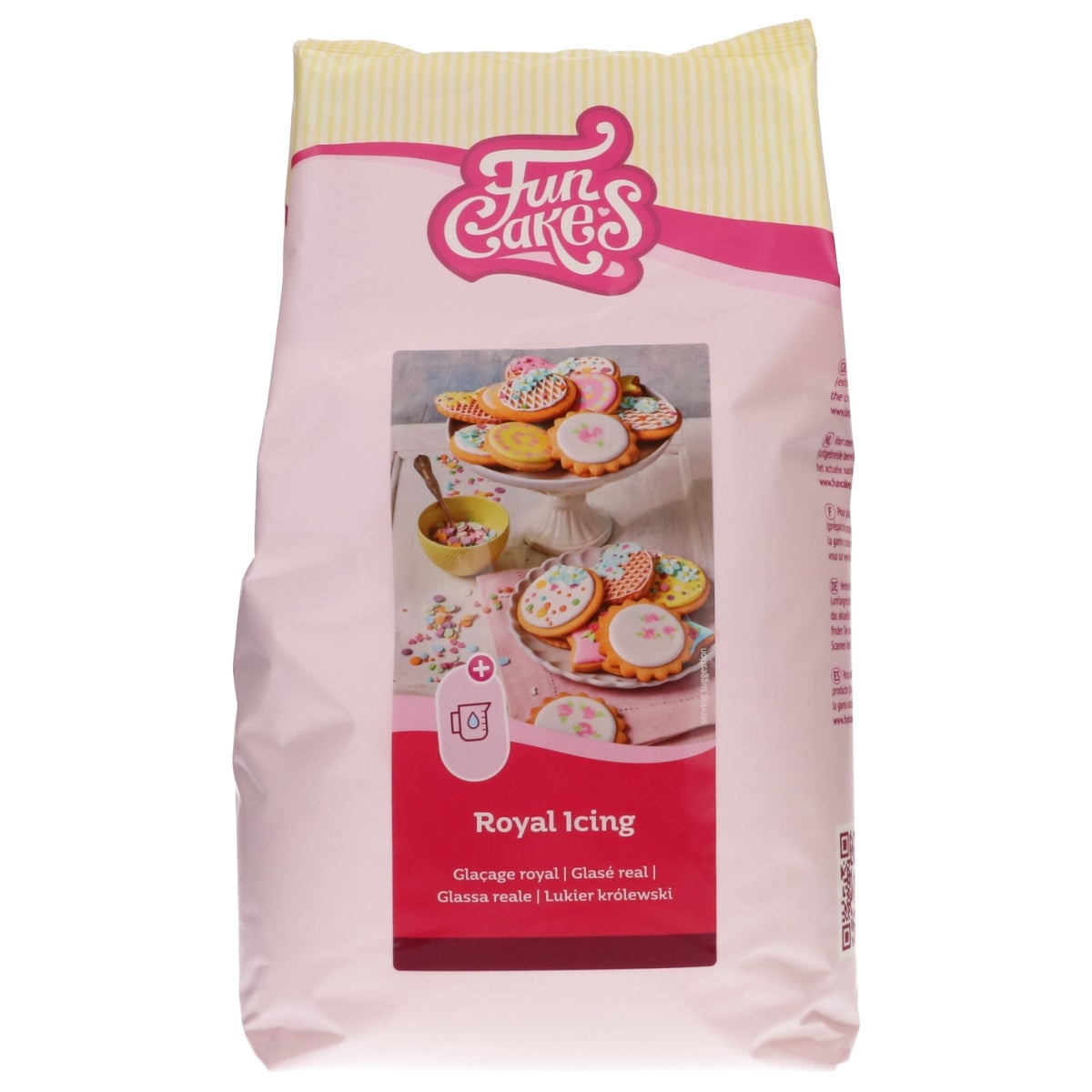 FunCakes Mix pour Glaçage Royal 4 kg