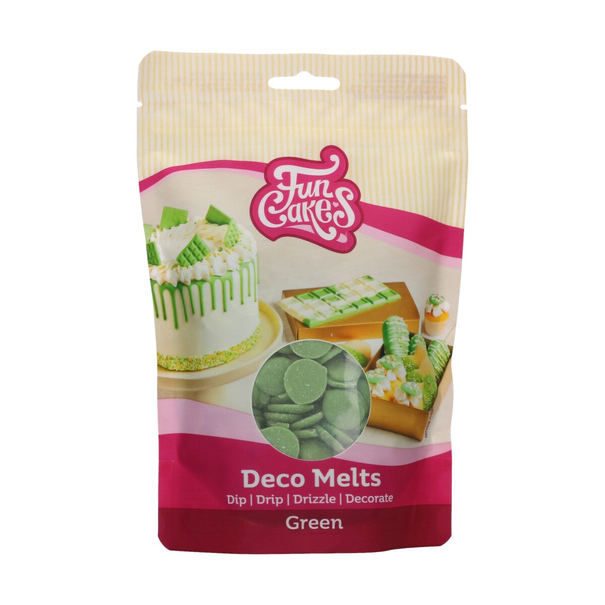 FunCakes Deco Melts - Groen - 250g