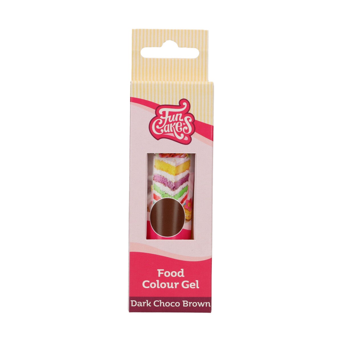 FunCakes Gel Colorant Alimentaire Dark Choco Brown 30 g