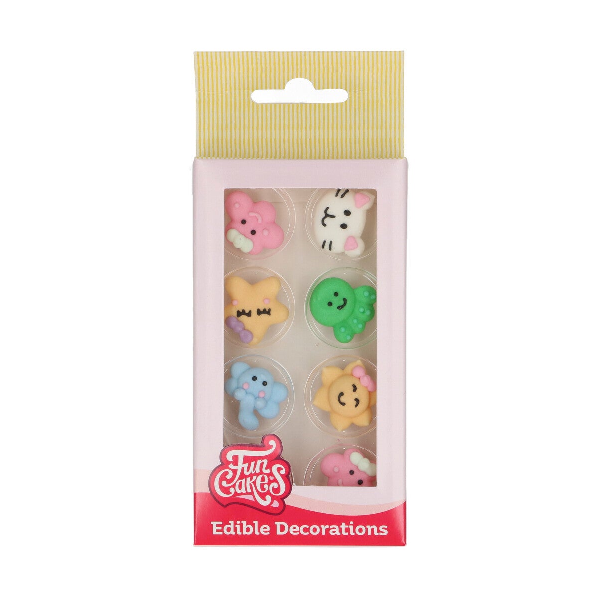 FunCakes Décors en Sucre Kawaii Set/8