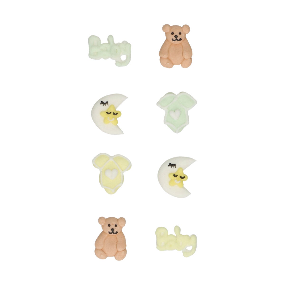 FunCakes Décors en Sucre Happy Baby Set/8